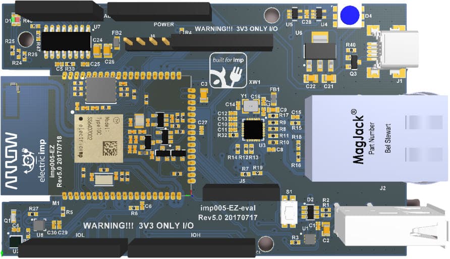 IMP005-EZ-EVAL, IMP005 802.11 Wireless LAN Evaluation Kit