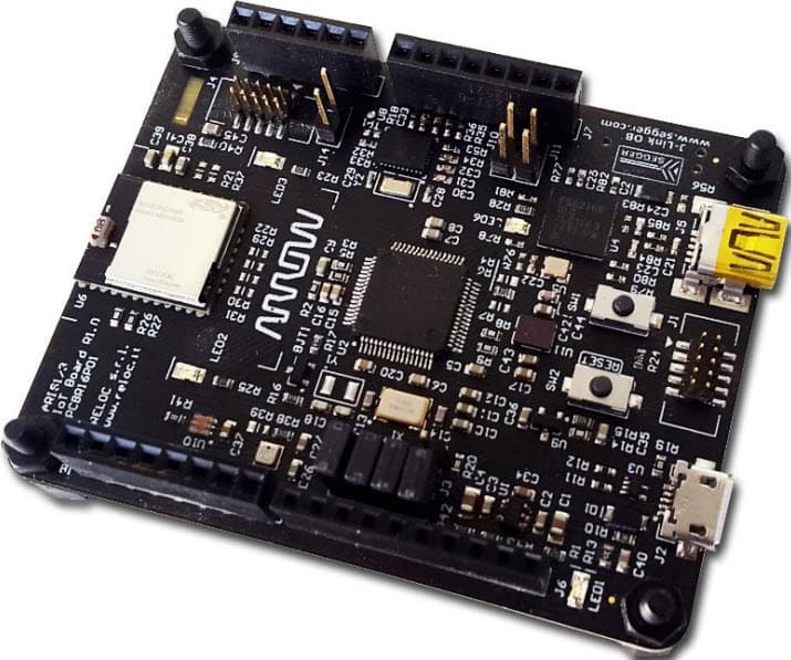 ARIS EDGE, Arrow ARIS EDGE Development Board is an IoT end device based on Renesas Synergy ARM Cortex-M0+ MCU