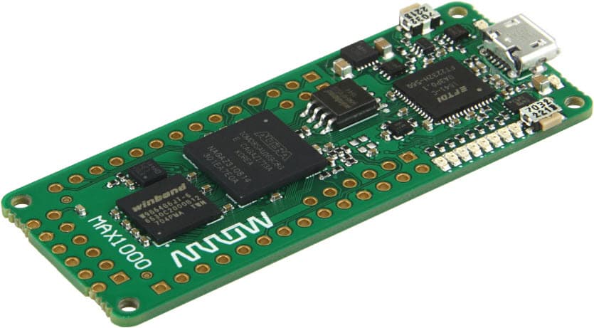 MAX1000, Arrow FPGA IoT Maker Board based on 10M08SAU169C8G MAX10 FPGA