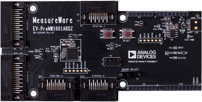 EV-PROMW1001ARDZ, Development Kit for the ADMW1001 Sensor and Detector Interface