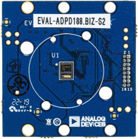 EVAL-ADPD188BIZ-S2, Evaluation Kit for Evaluating the ADPD188BI Integrated Optical Module and Smoke Chamber