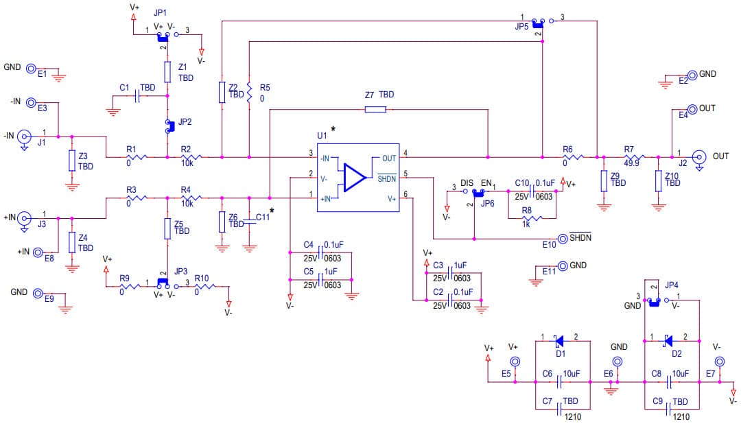 DC2837A-A, Demo Board Using LTC2063 2uA Supply Current, Low IB, Zero-Drift Operational Amplifier