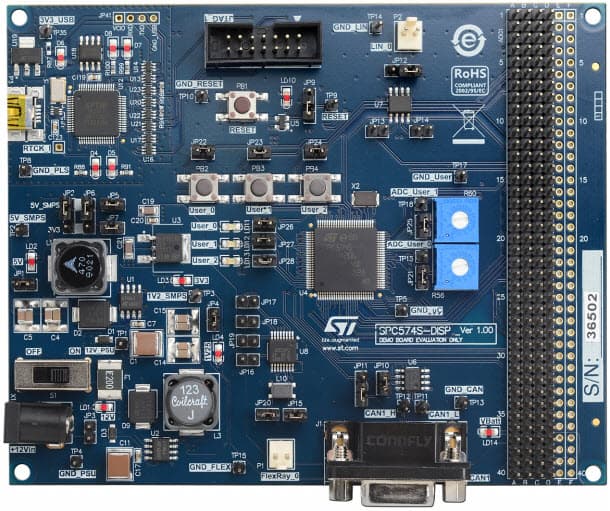 SPC574S-DISP, Discovery Board Featuring SPC574S60E3 Power Architecture MCUs