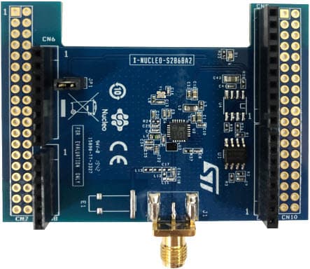 X-NUCLEO-S2868A2, Sub-1 GHz 868 MHz RF Expansion Board based on S2-LP Radio for STM32 Nucleo