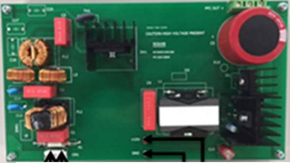 BD7692FJ-EVK-001, Evaluation Board For BD7692FJ 200W/400V Power Factor Correction, Boundary Current Mode Method