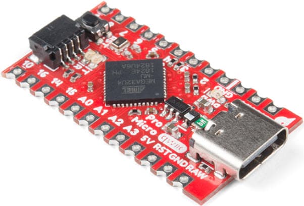 DEV-15795, SparkFun Qwiic Pro Micro USB-C Development Kit based on ATmega32U4