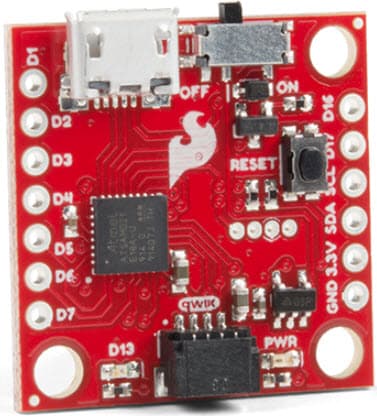 DEV-15423, SparkFun Qwiic Micro - SAMD21 Development Kit