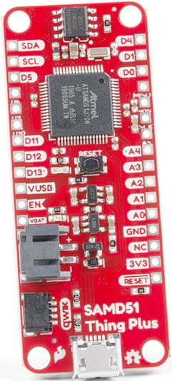 DEV-14713, SparkFun Thing Plus Development Kit based on SAMD51