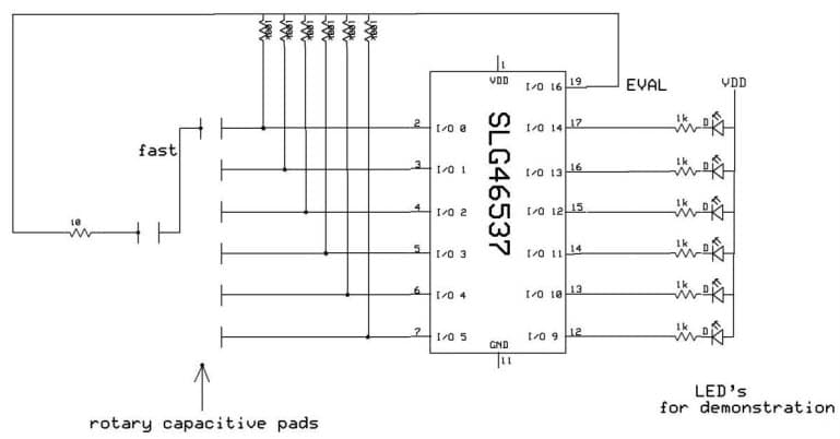 AN-CM-228, SLG46537 A Contactless Rotary Encoder Application Note