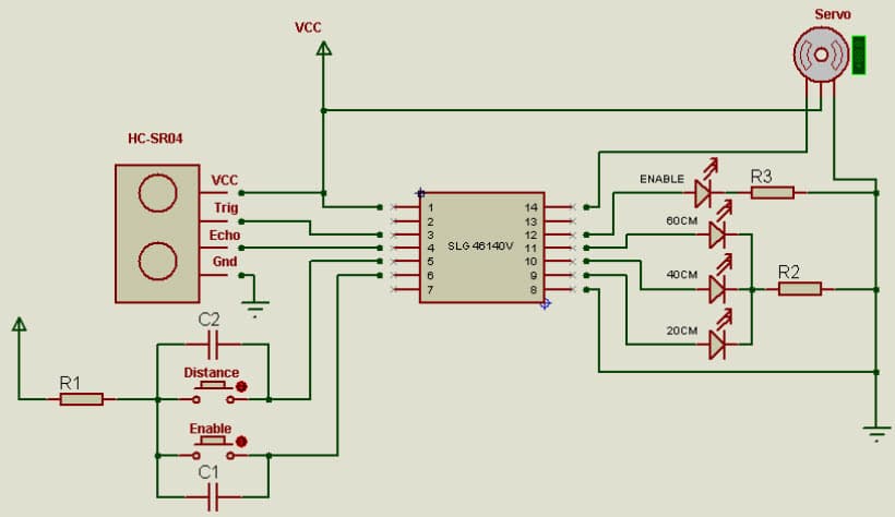 AN-CM-262, SLG46140V Automatic Trash Can Application Note