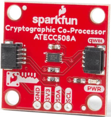 DEV-15573, Cryptographic Co-Processor Breakout Development Kit based on ATECC508A (Qwiic)