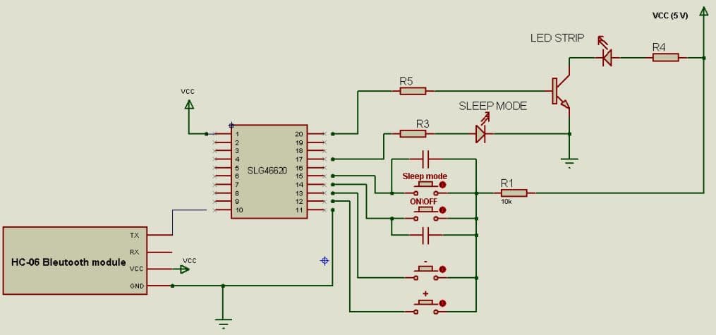 AN-CM-225, Smart LED Dimmer Controlled via Bluetooth