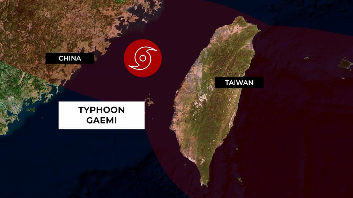 Typhoon Gaemi Disrupts Supply Chain in Taiwan and China